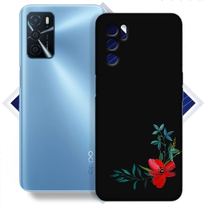 Etui MATT FLOWER do OPPO A16S